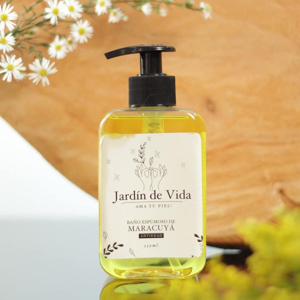 baño espumoso de maracuya